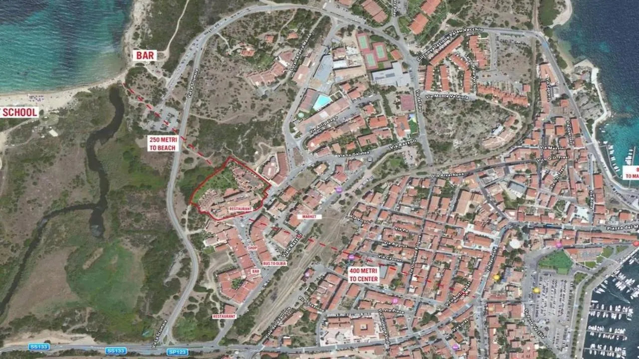 La Pavoncella Sarda - Casa Sulla Spiaggia - Baia Di Porto Rafael 팔라우 이탈리아